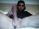 arab guy jerking his big cock on cam snapshot 1