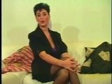 Vintage French  Elodie Saggy Tits Anal Stockings snapshot 1