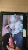 Cum tribute d'Izone Chaewon snapshot 3