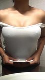 Such a Great Body wearing a SeeThru Tank Top and Pull Down snapshot 3