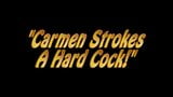 Carmen Valentina Strokes Frat Guys Big Cock snapshot 2