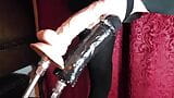 Dubble Dildo und Stretching Arsch snapshot 19