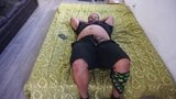 Fat bear jerking off in roommates bed snapshot 5