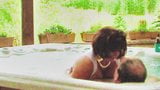 IN THE HOTTUB WITH HUBBY'S FRIEND 2 snapshot 14