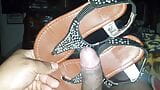 found cute  sandals in rear of customer suv snapshot 9