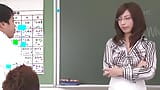 Beautiful female teacher x Students' penis snapshot 8