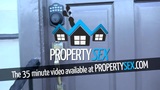 PropertySex - College student fucks hot real estate agent snapshot 1