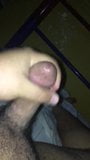 A lot of CUM from a white hairy cock snapshot 1