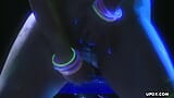 Azjatycka milf Jessica używa szklanego dildo do głaskania jej cipki. snapshot 16