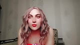 Bella ragazza faccia carina culona modella travestito cosplayer amatoriale sissy effeminato snapshot 17