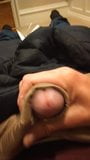 Play ladies and CUM with her puffer jacket while she's out snapshot 14