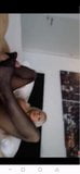 Blonde make-up pantyhose job snapshot 11