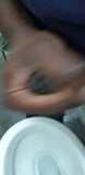 Masturbándose en el baño de la oficina - parte 3 snapshot 10