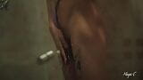 Jerking off my big cut latino cock in the shower until I shoot a thick cum load - Magic C snapshot 1