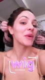 Katherine McPhee in a bra getting ready & dancing backstage snapshot 3