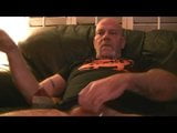 Str8 piercing daddy bear stroke & cum snapshot 1