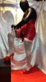 THE SHOW SISSY SLUT IN BLACK AND RED WITH FINAL SAW snapshot 5
