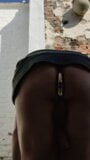 Orgasmo prostatico senza mani travestito all'aperto snapshot 5