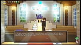 HornyCraft Minecraft Parody Hentai game PornPlay Ep.31 married to cowgirl ending snapshot 18