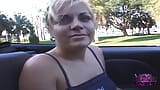 Tish Rides Around Tits Out In My Convertible snapshot 14