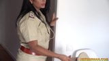 Police wali ne chor ko apne boobs se dhoodh pilaya aur choda snapshot 5