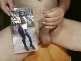 Tribute for kingcomedor - cum on face and dressed body snapshot 9