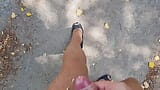 Recopilación de corridas en pantimedias y tacones altos 3 snapshot 12