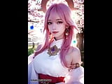 Kompilasi gambar: genshin impact yae miko cosplay remaja payudara besar tanpa sensor snapshot 3