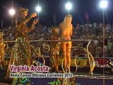 Virginia Acosta, de naakte koningin van het corrientes -carnaval snapshot 7