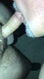 Hot Daddy Bear sucking my cock. Dirty talk is hot snapshot 6