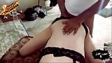 भाग्यशाली दोस्त प्रेमी ऐलिस तपाजोस बड़ा किन्नर लंड चूस रहा है snapshot 3