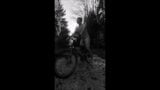 Andy Haxn Woigla 1 Bicycle in Nature with trained Legs and Biceps Posing Autumn Halloween Time snapshot 10