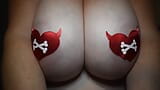 Dicke Titten mit sexy Pasties snapshot 2