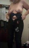 Saggy housewife gets dressed snapshot 9