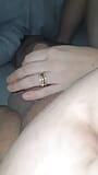 Step mom hand slip and grab step son dick for a handjib snapshot 16