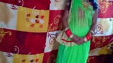 Indian married Bhabhi fucking with boy In Homemade video at night snapshot 1