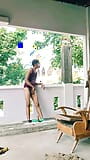 Standing nude outdoor sexy Indian college boy snapshot 13