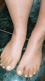 Des collants transparents mes pieds en nylon snapshot 10