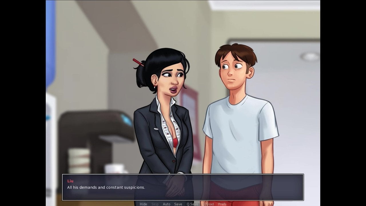 Summertime Saga 0.20.8 - Kim going down (part 2)