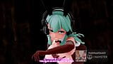 MMD R18 Suzuya и Shimakaze секс-танец ягненка, 3D хентай - счастливые хуи snapshot 3