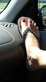 Part 2 Aries feet in flip flops snapshot 3