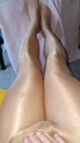 Stroking myself in pantyhose snapshot 2