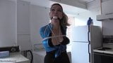 Cleaning lady tied snapshot 12