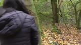 Slapping session in the forest for the naked male slave snapshot 6