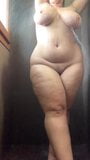 White Pawg Side Chick Plays Naughty In the Shower. Thick IR snapshot 5