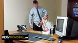 Perv Principal - Big Assed Stepmom Charley Hart Getting Fucked In The Principal's Office Full Movie snapshot 11