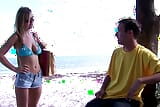 イヴァナはビーチで性交して精液を飲むのが大好きな美しいブロンドです。 イヴァナ・ブランキ、ジミー・ディックス - パービ熟女nティーンズ snapshot 2