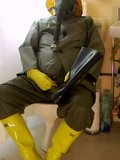 Yellow welly wank. snapshot 8