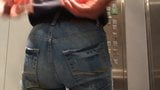 crossdresser in tight jeans again snapshot 1