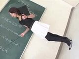 A Sexy Teacher with Panty Stokings snapshot 1